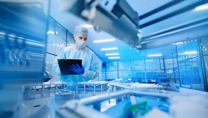 Cleanroom production