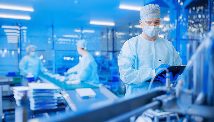 Pharmaceutical packing line