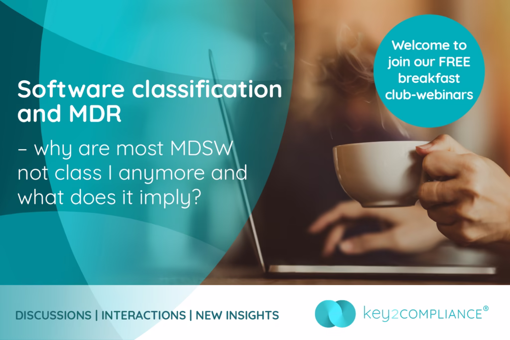 Breakfast webinar: Software Classification