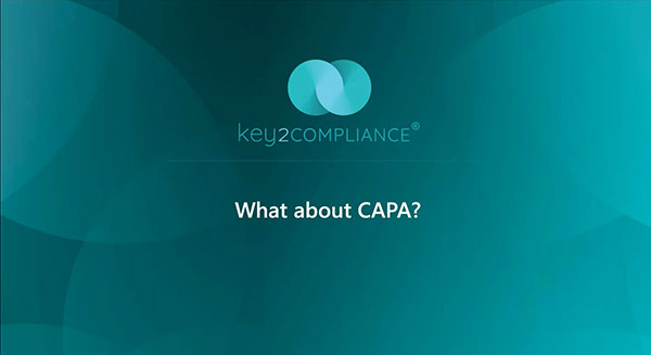 What about CAPA? Webinar