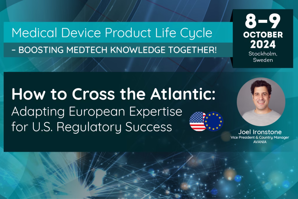 Medical Device Product Life Cycle Conference 8-9 october 2024, Stockholm