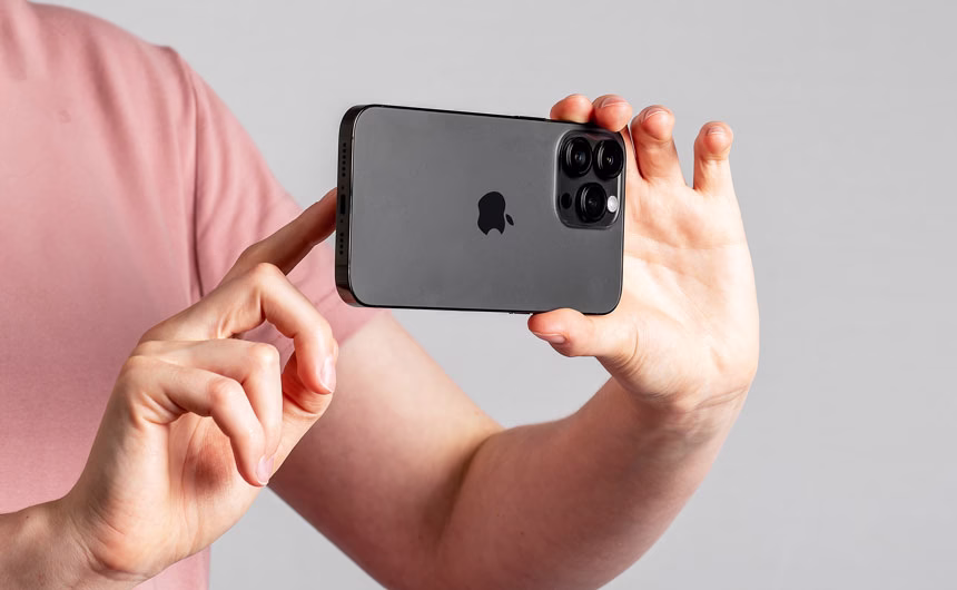 Phone taking picture
