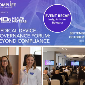 Event recap. MDGs Health matters. Beyond compliance.
